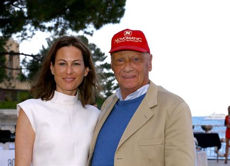 niki lauda and wife.